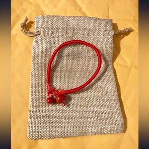 Lucky Red String Handmade Ceramic Bracelets from tibet.